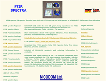 Tablet Screenshot of ftir.cz
